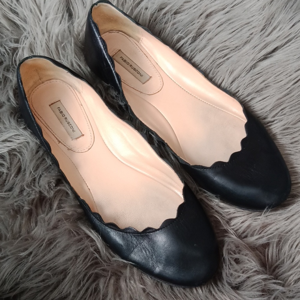 Fabio Rusconi  scalloped ballet flats